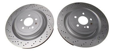 Mercedes amg gt w205 sl тормозные диски тормозные задняя 2szt фото №1