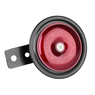 Клаксон 12v 105db диаметр 85mm фото №1