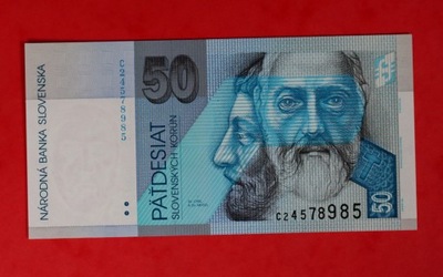 Banknot SŁOWACJA (po 1992) - 50 Koron 1993 aUNC