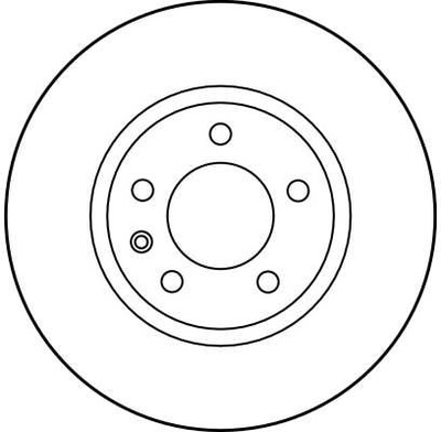 DISCO HAM. OPEL P. OMEGA DF2720 TRW TRW DF2720 DISCO DE FRENADO  