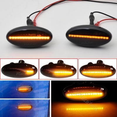 PARA MAZDA 2 3 5 6 BT-50 MPV II TURN SIGNAL LUZ OBRYSOWE LADO DIODO LUMINOSO LED DYNA  