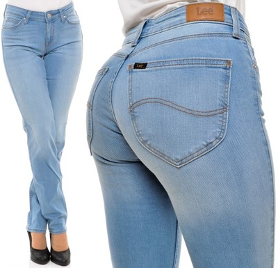 LEE spodnie CLASSIC jeans MARION STRAIGHT W27 L33