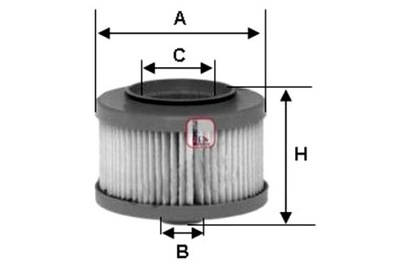 Sofima фильтр топлива chrysler voyager iv фото №1