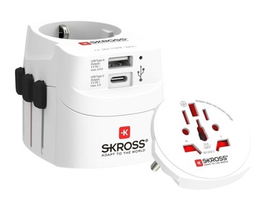 Adapter SKROSS Pro Light USB AC Świat 1.302472