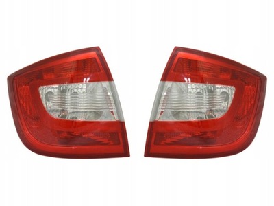 Лампы задняя задние skoda rapid 12- sedan tyc комплект фото №1