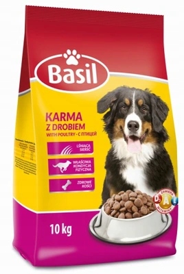 Karma sucha dla psa drób 10 kg BASIL