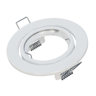 OPRAWA SUFITOWA REGULOWANA GU10/MR16 OKRĄGŁA BIAŁA