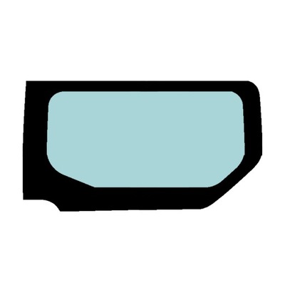 Скло бічна renault trafic ii 2 права середня 0139 фото №1