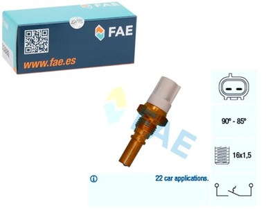 Термовимикач вентилятора радіатора lexus is i is sportcross toyota фото №1