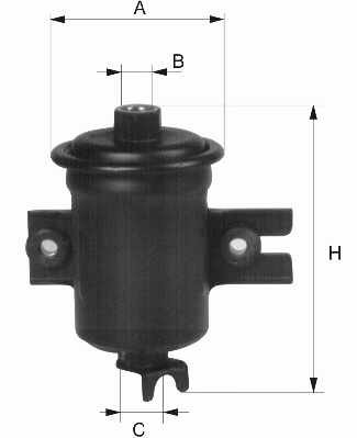 FILTER FUEL TOYOTA COROLLA 1.6 92-97*  