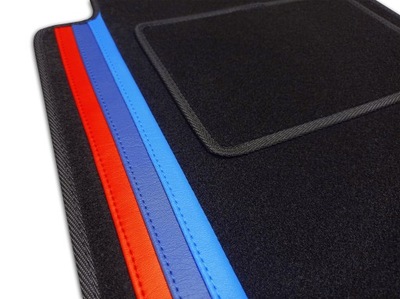 ALFOMBRILLAS ESCOBILLAS DE FELPA PARA BMW X3 E83 (2003-2010)+ CORREAS EXTRA DESIGN  