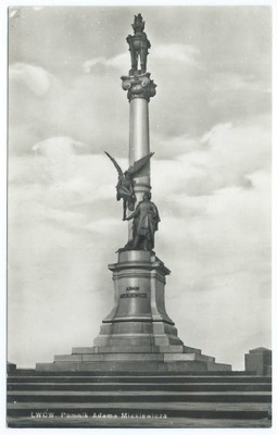 Lwów, Pomnik Adama Mickiewicza