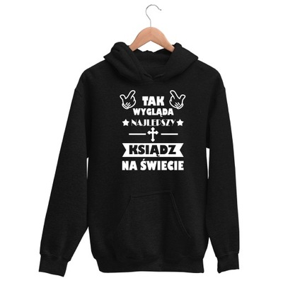 BLUZA Z KAPTUREM DLA SUPER KSIĘDZA SUPER KSIĄDZ M