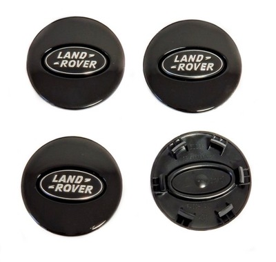 LAND ROVER CUP NUTS KAPSLE DEKLE ZNACZKI 62MM/47MM  