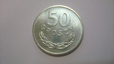 Moneta 50 groszy 1970 r. stan 1-