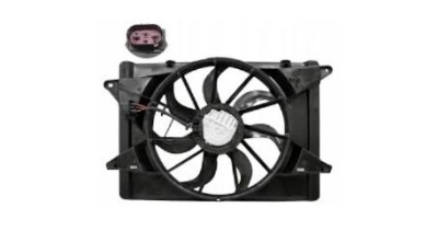 Chrysler pacifica 2017 2021- 17- 21- вентилятор радіатора 4 контакти фото №1