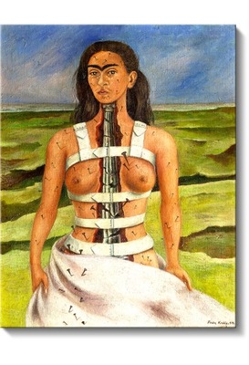 Frida Kahlo, La Colonne Brisee, 70x90 cm
