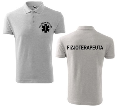 Koszulka Polo męska FIZJOTERAPEUTA XXL 03
