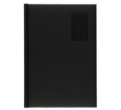 KALENDARZ 2026 KSIĄŻKOWY TERMINARZ DZIENNY A5 BASIC TOP2000 CZARNY