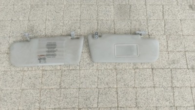 Защита przeciwsłoneczna-daszki-daszek левый i prawy-panda 2 ii 2003-12-kmpl фото №1