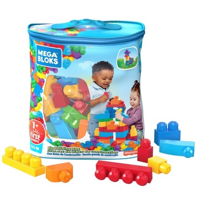 Mega Bloks Torba z klockami 60 elementów DCH55