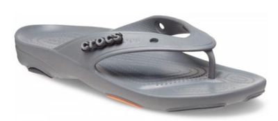 CROCS KLAPKI JAPONKI WSUWANE SZARE 37/38 1ŻLB