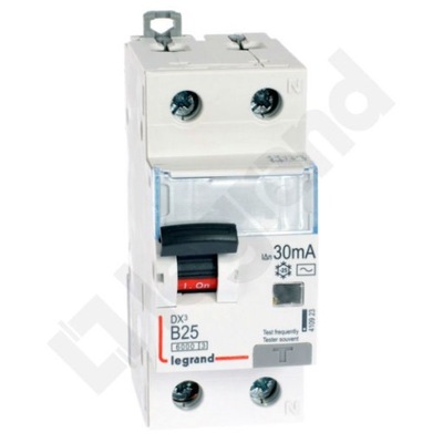 Wyłacznik różnicowonadprądowy P 312 2P B 25A 30MA TYP AC SERII DX3 410923