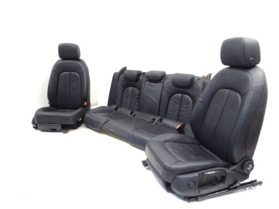 Сидіння заднє сидіння оббивка шкіра audi a6 c7 4g sedan підігрів ! фото №1