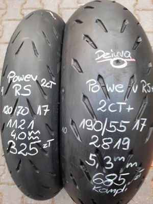 MICHELIN POWER RS 2CT+ 190/55/17 120/70/17 