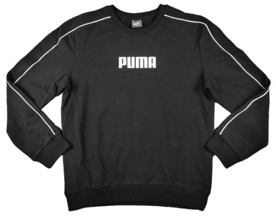 Czarna bluza bawełniana PUMA Crew Sweat 2 rozm. M