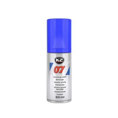 K2 07 CZYŚCI SMARUJE USUWA WODĘ SPRAY 50ml