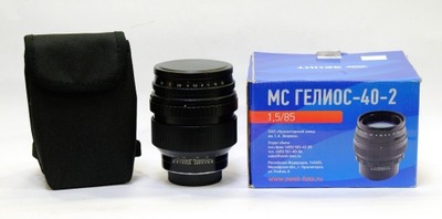 Helios 40-2 85mm f1.5 Mocowanie Nikon F. Etui. Pudełko.
