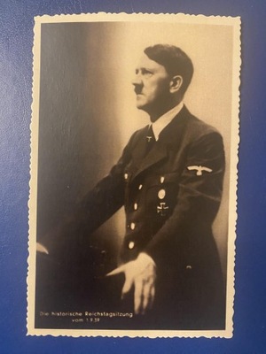 Niemcy pocztowka Adolf Hitler nr 18