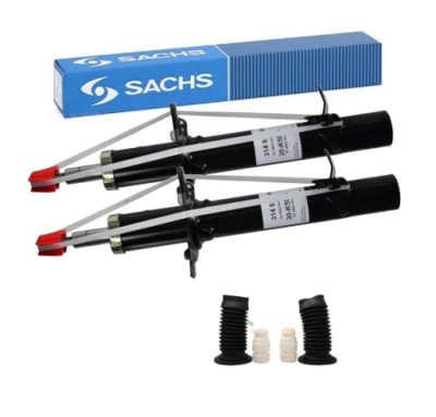 Амортизаторы sachs перед +отбойники peugeot 107 pm pn фото №1
