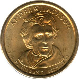 1 Dolar 2008 7 Prezydent USA - Andrew Jackson (1829-1837) Mennicza (UNC) M