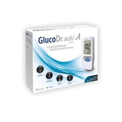 Gluco Dr.auto A_ Gluco Dr.auto glukometr 1 sztuka