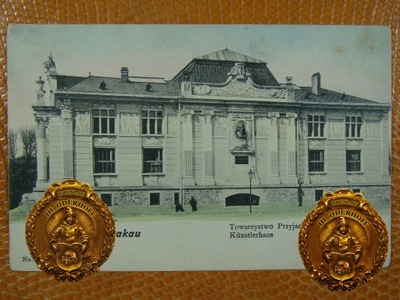 ca.1900.r.Kraków Towarzystwo,Lux Express R983