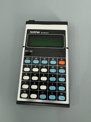 Vintage Kalkulator Brother 508AD Unikat