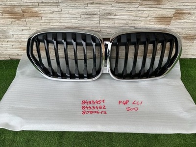 Решітки радіатора решітка радіатора бампер bmw x1 f48 новий фото №1