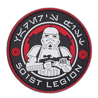 Naszywka na rzep TRUPER 501ST LEGION morale patch