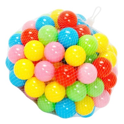 Kolorowe piłki do zabawy w basenie Kulki ocea