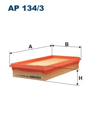 AP134/3 ФІЛЬТР ПОВІТРЯ