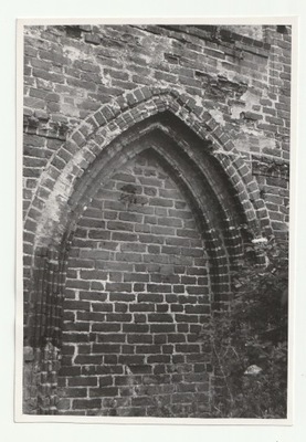 BRANIEWO - Portal. Fot.: F. KANCLERZ - sygnatura na verso. Lata '50.