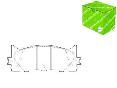 КОЛОДКИ ТОРМОЗНЫЕ ПЕРЕД GR.17 4 TOYOTA CAMRY 07- D1293 VALEO