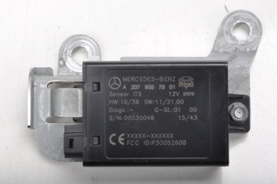 Mercedes w207 модуль блок керування a2079057501 камери фото №1