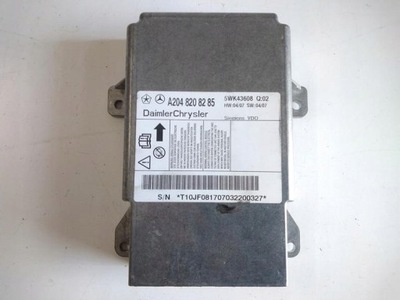 Модуль датчик подушка безопасности mercedes c-klasa chrysler 204 фото №1