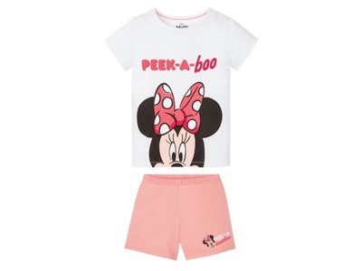 Disney Myszka Minnie piżama dziewczęca 98/104