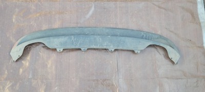 Спойлер бампера задняя skoda octavia iv накладка фото №1