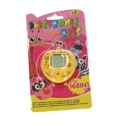 Gra Elektroniczna Tamagotchi Zwierzątko Żółta