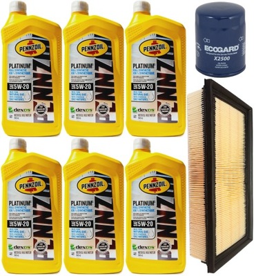 PENNZOIL 5W20 + FILTROS FORD EXPLORER 3.3 HEV 2020-  